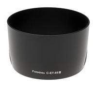 Fotodiox dedicado (Bayoneta) Parasol para Canon EF 85 mm, 100 mm, 135 mm, 100-300mm, 70-210mm, 75-300mm Lens sustituye a Canon ET-65II