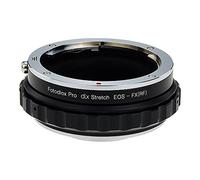 Fotodiox DLX - Adaptador de Montaje de Lente elástico Compatible con Lentes Canon EOS EF y EF-S a cámaras Fujifilm X-Mount