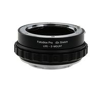 Fotodiox DLX Stretch Adaptador de Montura de Lente - Leica R Lente para Sony Alpha E-Mount sin Espejo Cuerpo de cámara réflex con helicoide de Enfoque Macro y magnético de filtros