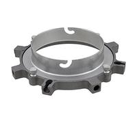 Fotodiox Fotodiox 10SPREC Elinchrom speedring para Monolights, Monolights Prolinca, BXRi Style, Serie D-Lite, Ranger y EL Series Series luz estroboscópica Flash, la Velocidad del Anillo - Negro