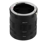 Fotodiox NEX Macro Tube Extension Kit for Extreme Macro Photography | Sony E-Mount - Juego de tubos de 7 mm, 14 mm y 28 mm para macro, primeros planos y aumentos