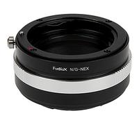 Fotodiox NIKON-G-NEX cable para cámara fotográfica, adaptador - Adaptador para objetivo fotográfico (Negro, Aluminio, Sony Alpha a7, a7r, NEX-3, NEX-5, NEX-C3, NEX-5N, NEX-7, NEX-F3, NEX-5R, NEX-6, NEX-VG10, NEX-VG20,)