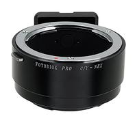 Fotodiox Pro Adaptador de Lente - Lente Contax/Yashica (C/Y, CY) a Cámara Sony E-Mount Mirrorless (APS-C & Full Frame)