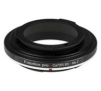 Fotodiox Pro - Adaptador de montura de objetivo compatible con 50 mm f/0,95 Cn7/7s telémetro Dream lente a cámaras Nikon Z-Mount sin espejo