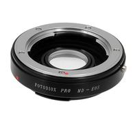 Fotodiox Pro Adaptador de Montura de Objetivo - Minolta Rokkor (SR / MD / MC) Objetivo SLR a Canon EOS (EF, EF-S) Montura (MD-EOS-Pro)