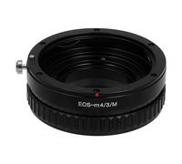 Fotodiox Pro Adaptor de Montura de Lente con Helicoid Macro - para Lente Canon EOS EF a Cámaras Micro Four Thirds (MFT, Micro 4/3) Mirrorless