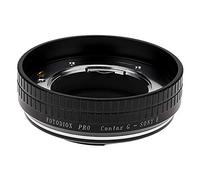 Fotodiox Pro Adaptor de Montura de Lente para Lente Contax G a Cámaras Sony Alpha, NEX, E Mount