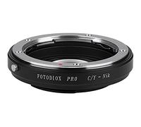Fotodiox Pro Adaptor de Montura de Lente para Lente Contax/Yashica (CY, C/Y) a Cámaras Nikon