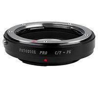 Fotodiox Pro Adaptor de Montura de Lente para Lente Contax Yashica (CY, C/Y) a Cámaras Pentax K