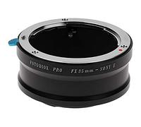 Fotodiox Pro Adaptor de Montura de Lente para Lente Fujica X Mount 35mm a Cámaras Sony Alpha, NEX, E Mount