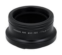 Fotodiox Pro Adaptor de Montura de Lente para Lente M42 a Cámaras Sony Alpha NEX E-Mount