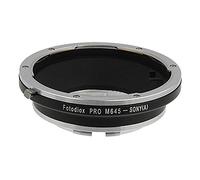Fotodiox Pro Adaptor de Montura de Lente para Lente Mamiya 645 a Cámaras Sony Alpha A Mount