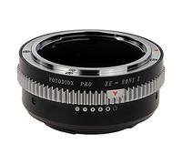 Fotodiox Pro Adaptor de Montura de Lente para Lente Mamiya ZE a Cámaras Sony Alpha, NEX, E Mount