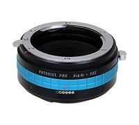 Fotodiox Pro Adaptor de Montura de Lente para Lente Nikon F a Cámaras Sony Alpha NEX E-Mount