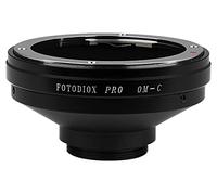 Fotodiox Pro Adaptor de Montura de Lente para Lente Olympus Zuiko OM 35mm a Cámaras C Mount