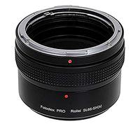 Fotodiox Pro Adaptor de Montura de Lente para Lente Rollei SL66 a Cámaras Sony Alpha A Mount
