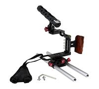 Fotodiox Pro Cinema Black Sharkcage for Sony a7-Series Cameras (a7, a7R, a7S) - Skeleton Housing, Protective Video Cage