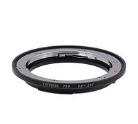 Fotodiox Pro FC10 - Adaptador de Lente Compatible con Lentes Olympus OM a cámaras EOS EF y EFS, Incluye Chip de confirmación de Enfoque Gen10