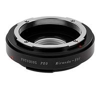 Fotodiox Pro Lens Mount Adapter, Miranda Lens to Canon EOS EF, EF-S Mount Camera Such as EOS 7D, 5D, 60D & Rebel T3