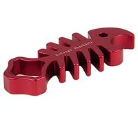 Fotodiox Pro Sharkbite Tough apriete Llave de Aluminio GoPro HD Hero / 1/2/3/3/4 Red