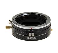 Fotodiox Pro TLT ROKR - Adaptador de Lente de inclinación/Cambio Compatible con Lentes Canon EOS (EF/EF-S) D/SLR en cámaras Micro de Montaje de Cuatro tercios