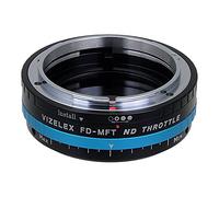Fotodiox Pro Vizelex ND Throttle Adaptor de Montura de Lente con Filtro ND Variable ND2-ND1000 - para Lente Canon FD a Cámaras Micro Four Thirds (MFT, Micro 4/3) Mirrorless