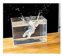 Fotografía acrílica Accesorios de Disparo dinámicos, Tanque de Agua Profunda Transparente, Accesorios de Disparo de Publicidad cosmética Vitrina Escaparate de 3 mm de Espesor (Size : 50x15x20cm(19.7X