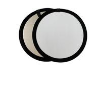 Fotografía con Reflector de luz Reflector de fotografía 2 en 1 Plegable portátil 60 cm-80 cm(2 in 1-80cm-B)
