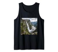 Fotografía De Paisaje De Montaña Cascada Cliff Valley Camiseta sin Mangas
