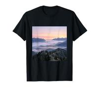 Fotografía De Paisaje De Niebla del Valle del Amanecer Camiseta