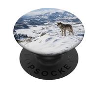 Fotografía De Paisaje del Valle Alpino De La Mont PopSockets PopGrip Adhesivo