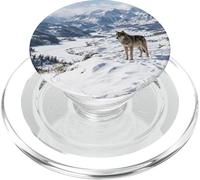 Fotografía De Paisaje del Valle Alpino De La Mont PopSockets PopGrip para MagSafe