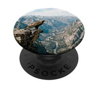 Fotografía de Paisaje escénico del Valle del acantilado de Eagle PopSockets PopGrip Adhesivo