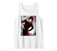 Fotografía de Steve Strange Visage, vocalista Principal Chris Duffy Camiseta sin Mangas