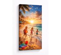 Fotografia en Lienzo 170x80cm Calidad HD Sistema de Colgado Algodón 100% Protección UV