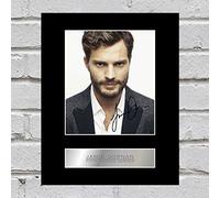 Fotografía enmarcada firmada de Jamie Dornan de la película de Cincuenta sombras más oscuras