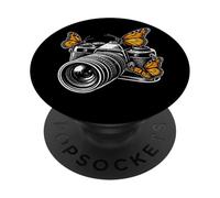 Fotografía Fotógrafo Mariposa Monarca Fotografía Mujeres PopSockets PopGrip Adhesivo