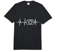 Fotografía Latido del corazón cámara de Fotos corazón Comfort Colors Adult Heavyweight T-Shirt