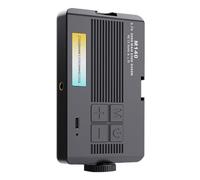 -Fotografía Luz Auxiliar, reunión en, luz Selfie, 96 Cuentas de lámpara integradas, Compatible con cámaras y teléfonos móviles, Accesorios de Luces de cámara, Blog de vídeo, Maquillaje en