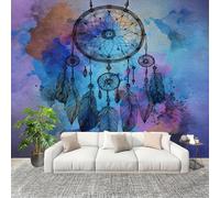 Fotográfico 3D HD No Tejido Tema RomáNtico De AtrapasueñOs ExtraíBle Papel Pintado Fotomural 300×210 cm Vistoso Resistente al agua y a las manchas Fácil Instalación Murales Panorámicos