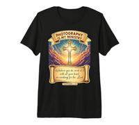Fotógrafo Cristiano Fotografía El Arte Es Mi Ministerio Jesús Camiseta Premium