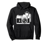 Fotógrafo de cámara Vintage Art Retro Design Sudadera con Capucha