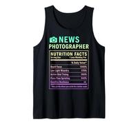 Fotógrafo de Noticias Divertidas Camiseta sin Mangas