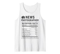 Fotógrafo de Noticias Divertidas Camiseta sin Mangas