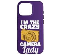 Fotógrafo Fotografía Cita Soy La Cámara Loca Carcasa para iPhone 16 Pro