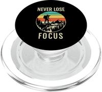 Fotógrafo Vintage Nunca Pierde el Enfoque Cámara Cita PopSockets PopGrip para MagSafe