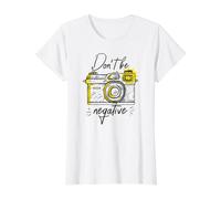 Fotógrafos Divertidos Fotografía de Naturaleza Foto-cámara Camiseta gráfica económica, Mujer, Blanco, S