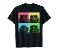 Fotomatón Eastern Box Turtle Pop Art Divertido para Amantes de Las Tortugas Camiseta