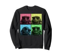 Fotomatón Eastern Box Turtle Pop Art Divertido para Amantes de Las Tortugas Sudadera