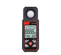 Fotómetro Digital con Temperatura Y Humedad MAX Y Min Alarma 199999/299999 Lux Iluminómetros Lightmeter Tester,Pantalla HD